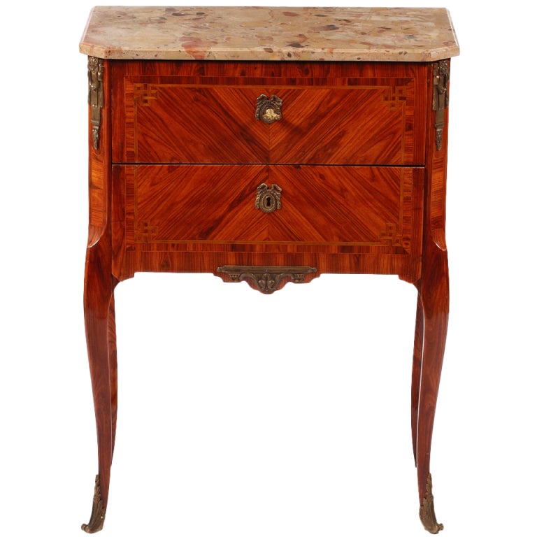 A French Ormulo-Mounted Petite Commode  By PAUL SORMANI