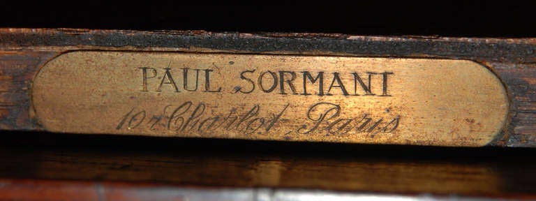 XIXe siècle Petite commode française montée à l'ormulo  par PAUL SORMANI en vente