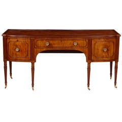Antique A George III Mahogany Sideboard Attributed to Gillows of Lancaster