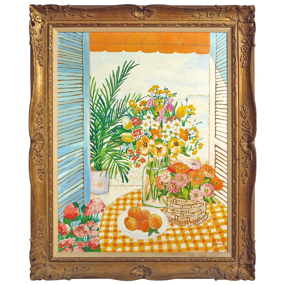 Still Life at the Window by William Grimaud