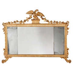 A Fine George III Giltwood Mirror 1