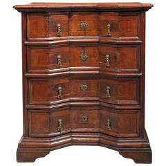 A Walnut & Inlaid Baroque Commode Late 17th/Early 18th Century Parma, Italy 4