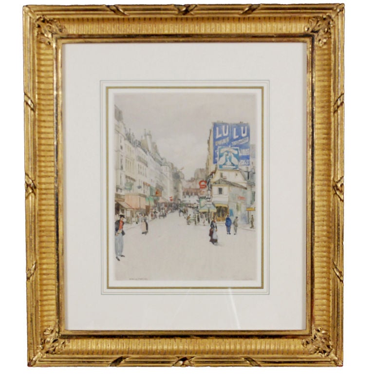 “Rue Lepic, Montmartre” by Harry Morley