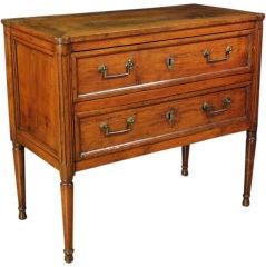 A Directoire Fruitwood Commode