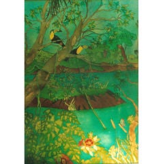 Pair of unusual "Translucid" Acrylic Panels Part of a Set 6