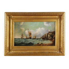 “Ships off the Coast” by John Wilson