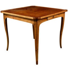 A Louis XV Fruitwood Games Table