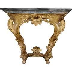 An Italian Giltwood Console