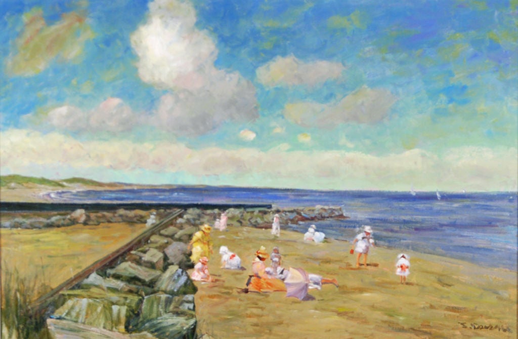 "Figures on a Beach" by Jacques Deveau
