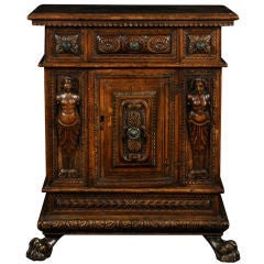An Italian Walnut Credenza