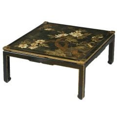 A George III Style Chinoiserie Low Table