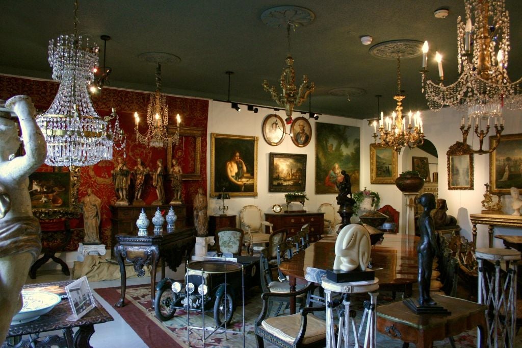 An Italian Polychrome-Painted And Faux-Marble Top Commode 2