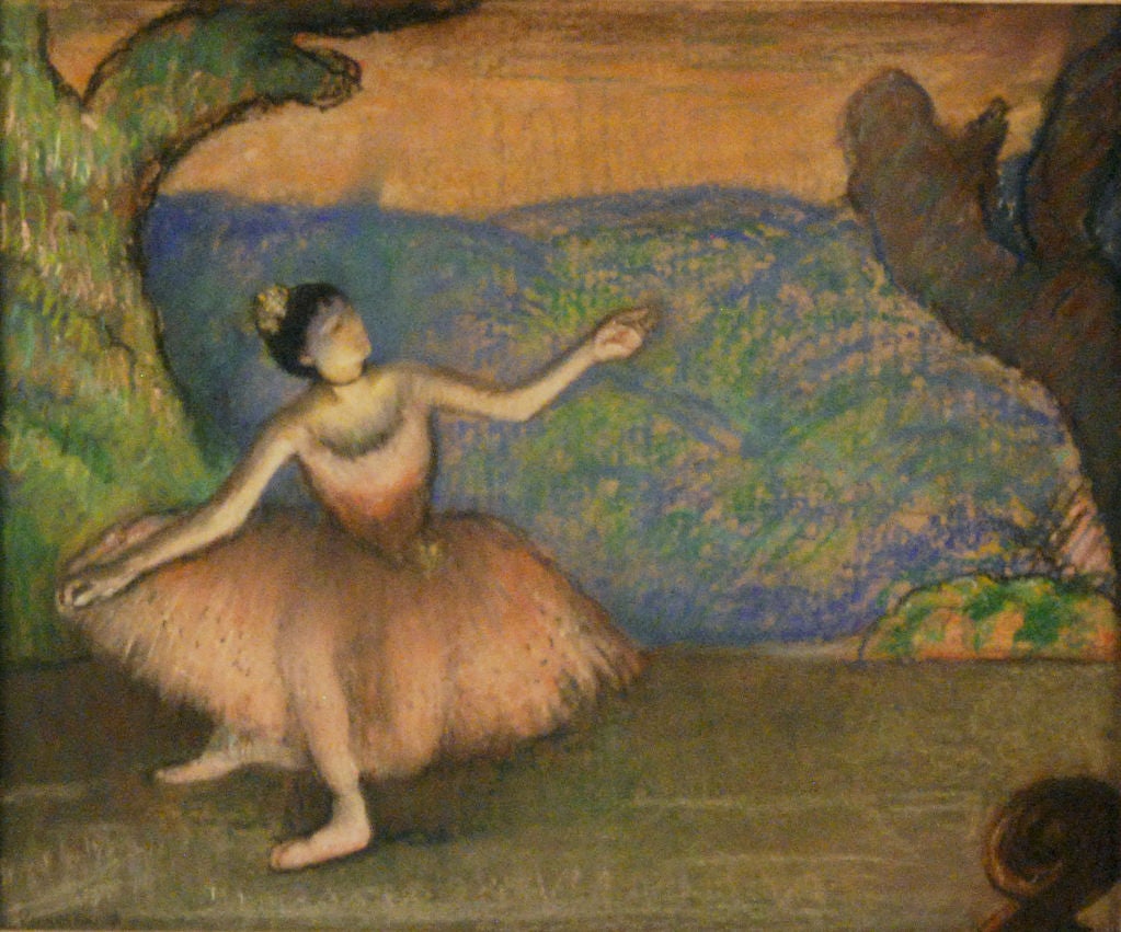 “Danseuse en Rose” by Louis Kronberg