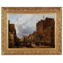 "Mid 19th Century London Street Scene" by Selin Rothwell