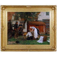 \"Landing Her Catch\"? by Otto Kirberg