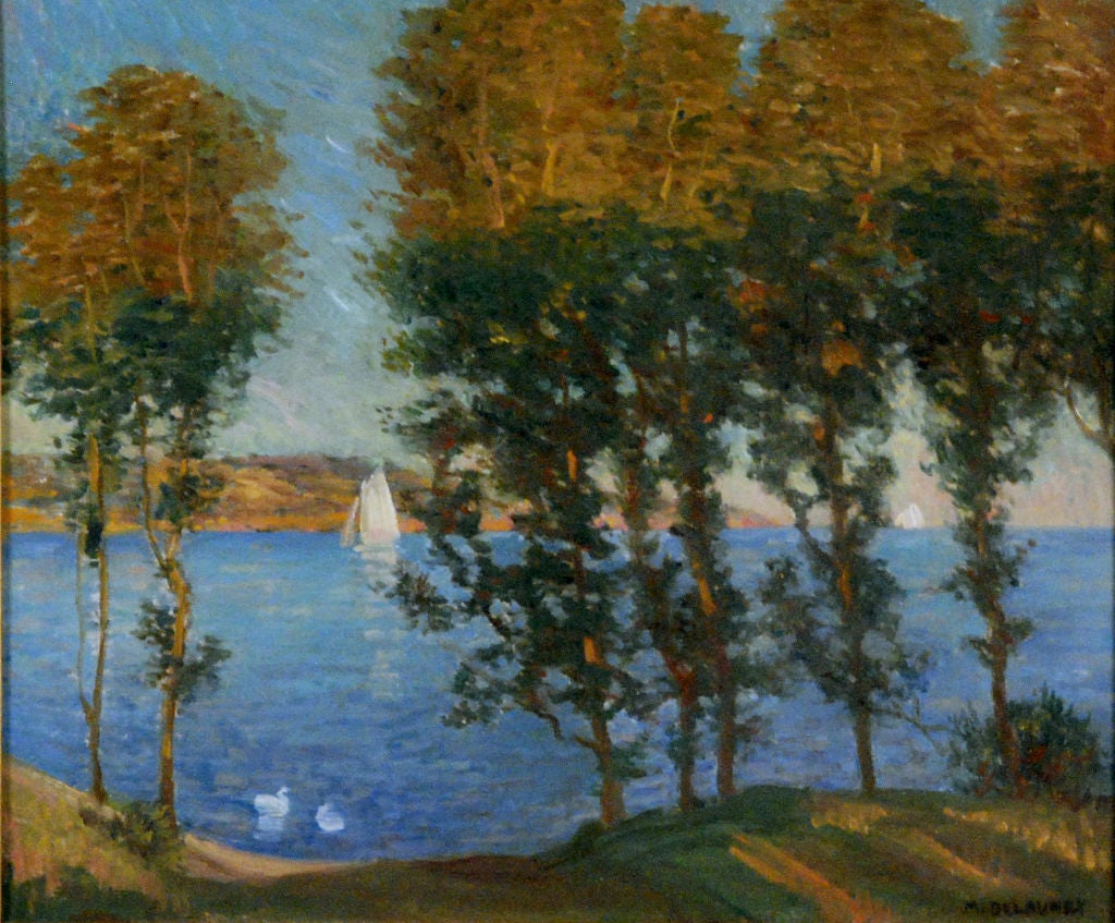 \"La Cote Azure\" by Marcel Delauney