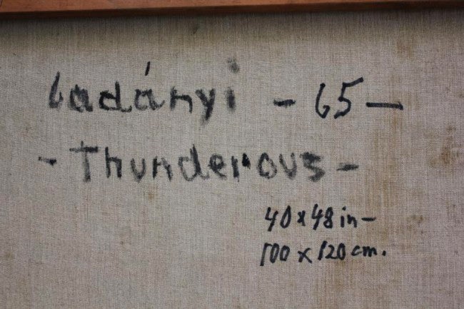 Mid-20th Century “Thunderous” by Emory Ladanyi