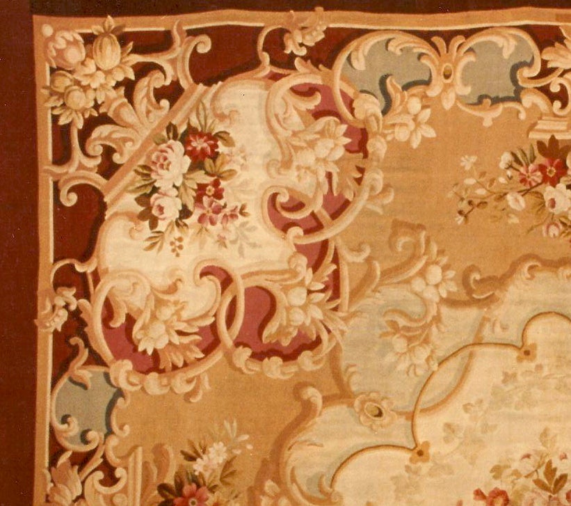 19th Century A Fine French Aubusson Carpet For Sale