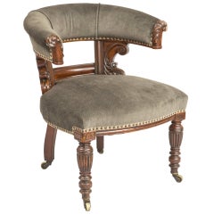 William IV Library Armchair