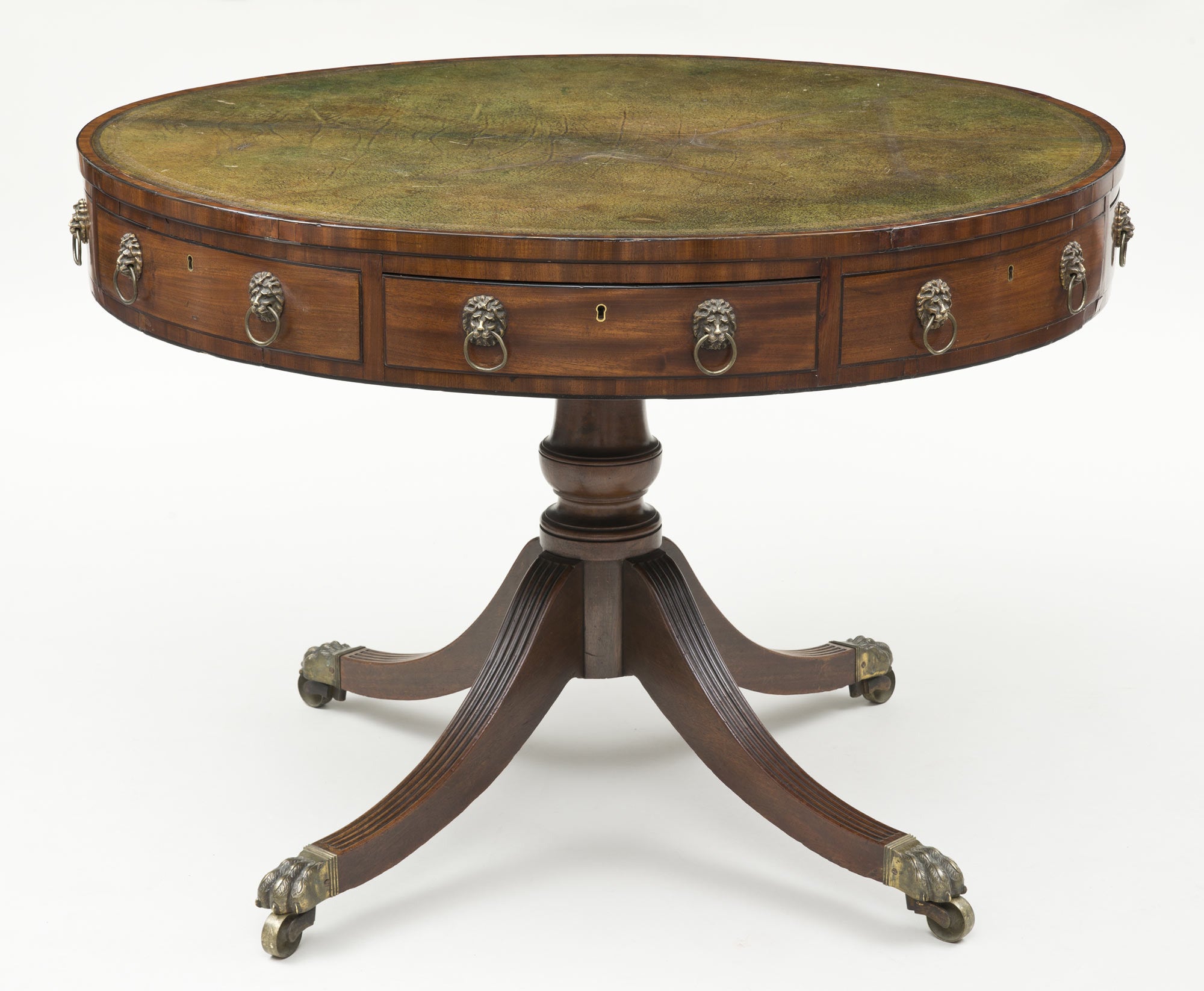 Regency Drum Table, circa 1810 For Sale
