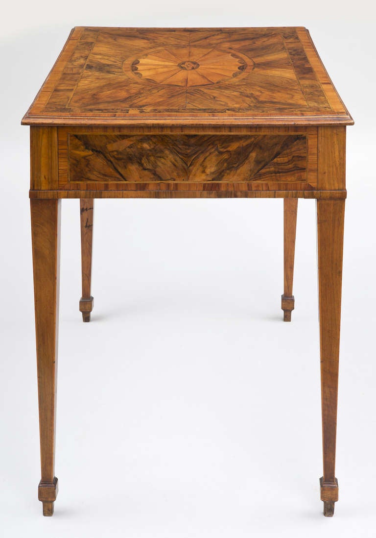 Neoclassical Northern Italian Inlaid Table, circa 1800