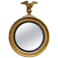 Regency Convex Mirror, circa 1810