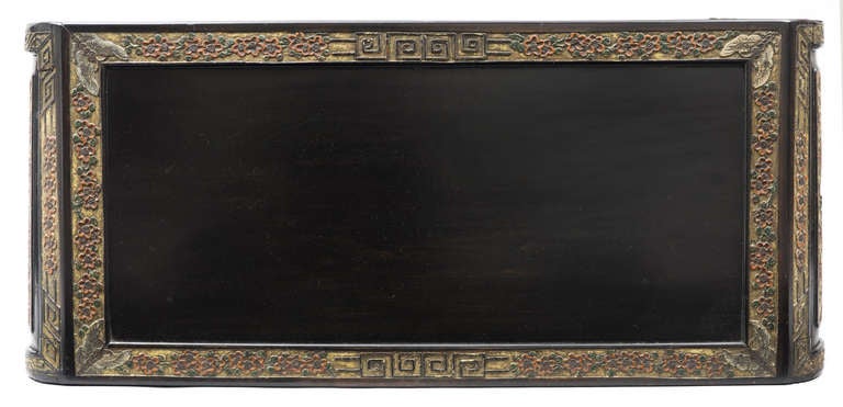 Antique Chinese Lacquered Low Table 3