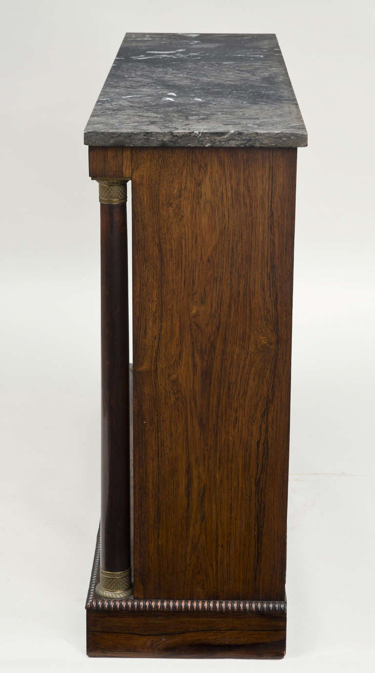 Regency Period Rosewood Side Cabinet, In Excellent Condition In Sheffield, MA