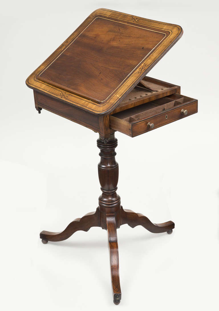 Regency Combination Reading and Writing Table