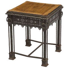 American Iron & Wood Low Table
