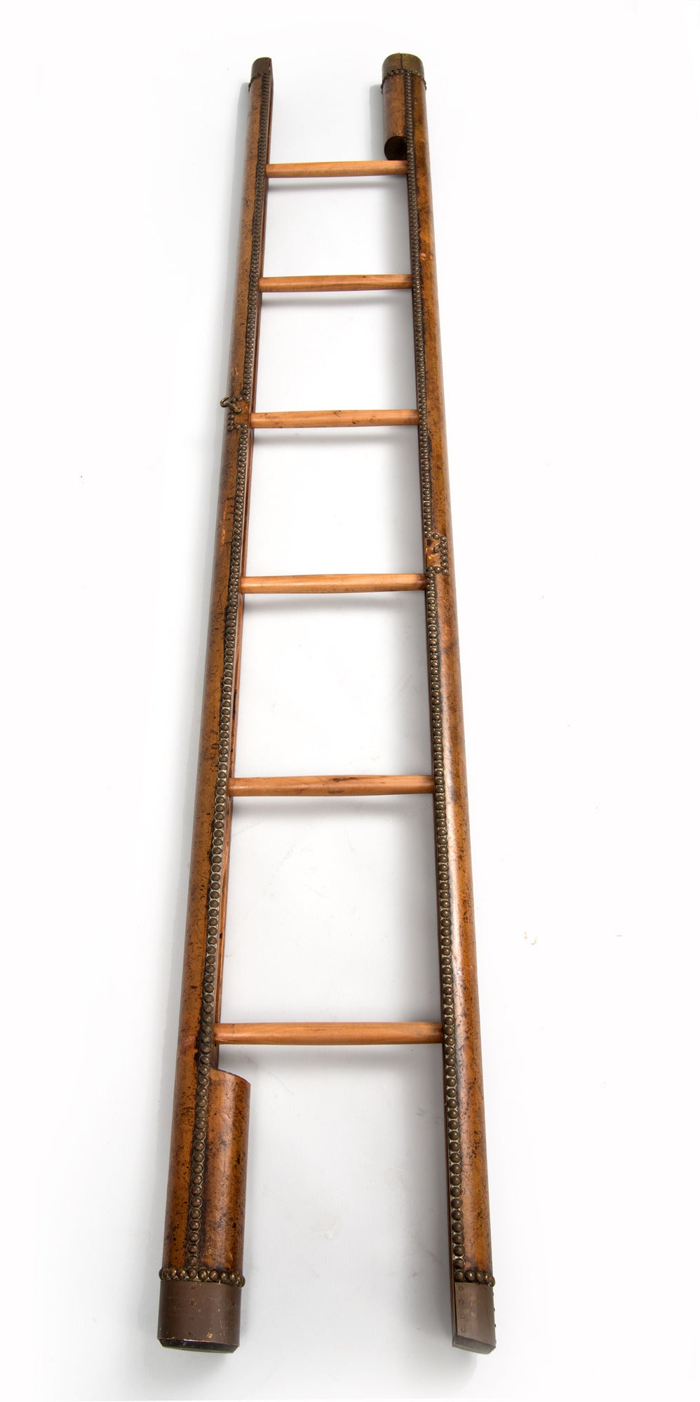 Antique English Pole Ladder For Sale at 1stDibs