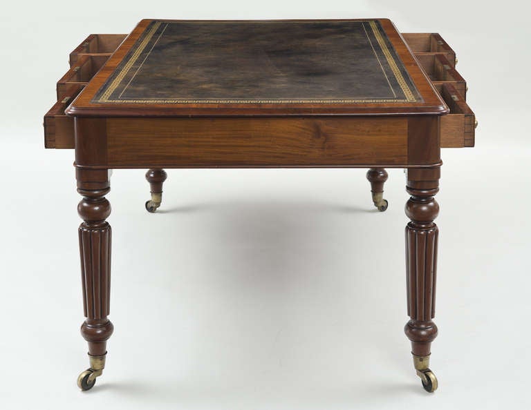 Regency Partners Writing Table, circa 1820 2