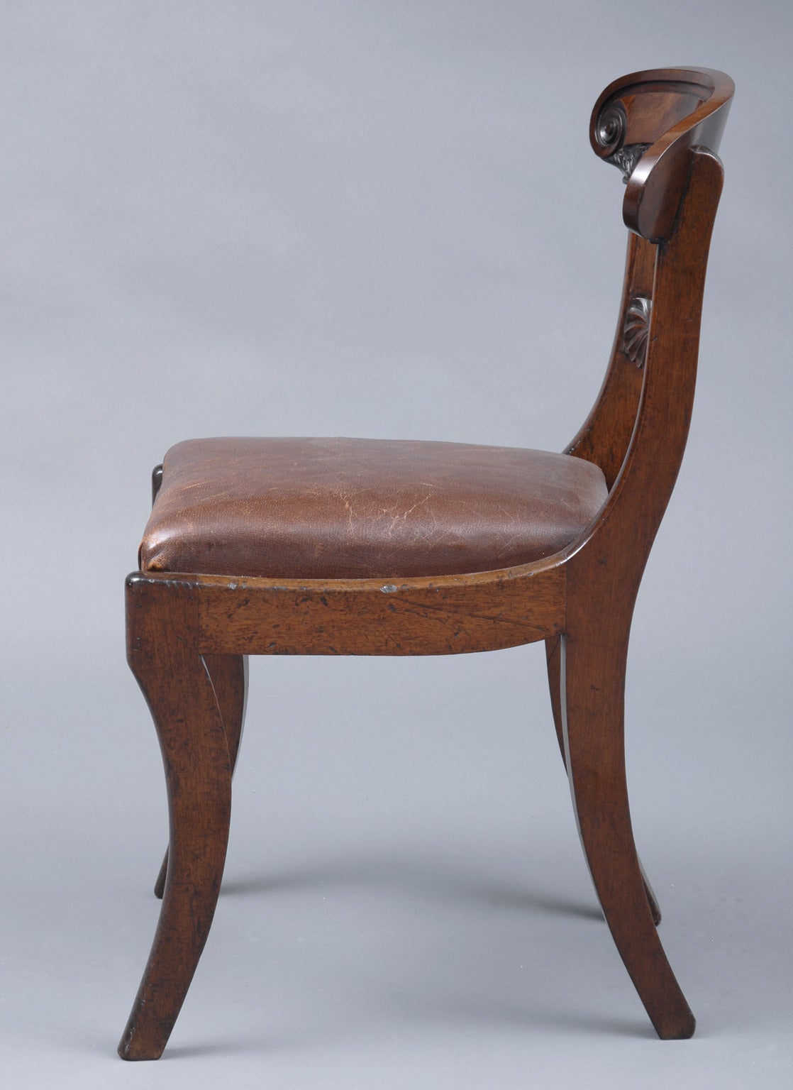 British William IV English Antique Side Chair