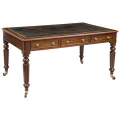 Regency Partners Writing Table, circa 1820