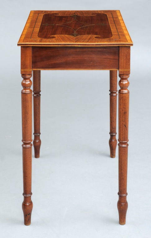 Mahogany English Regency Side Table