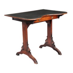 Antique English Kidney-Shaped Writing table