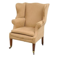 English Georgian Style Wing Chair 3