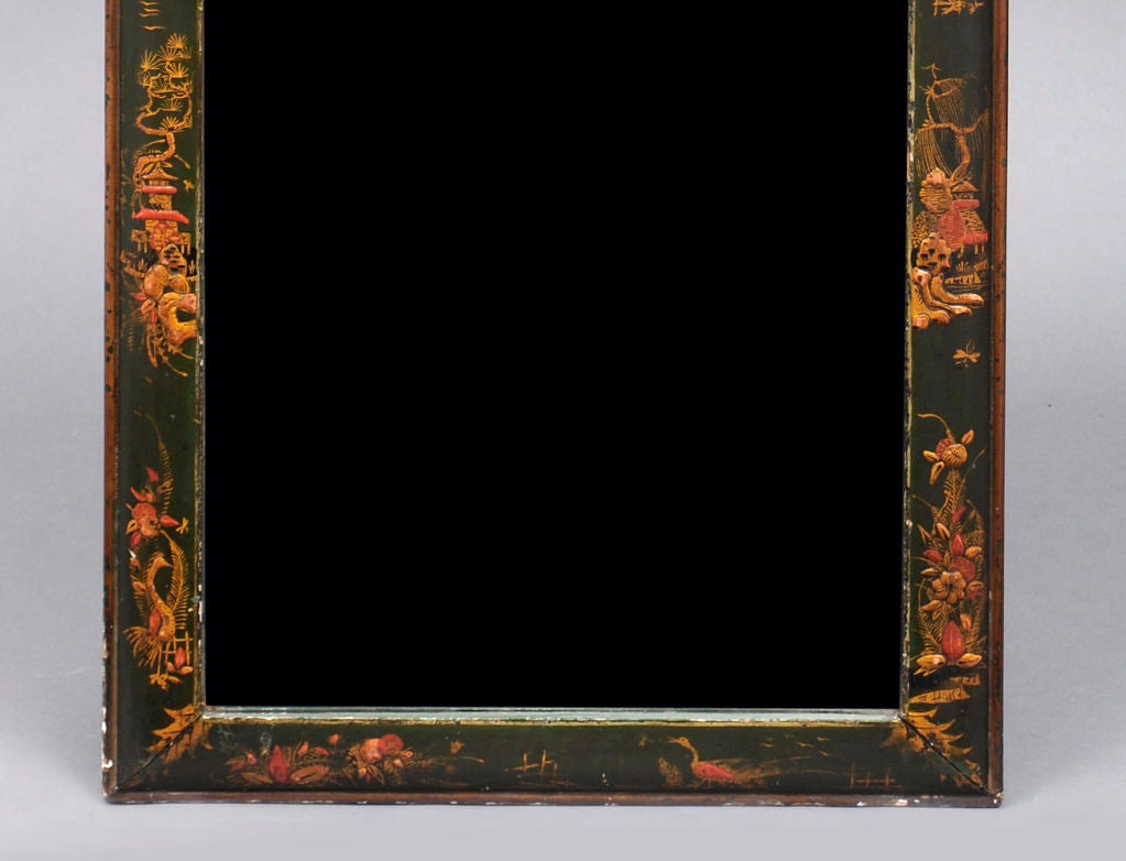 English Chinoiserie Mirror In Excellent Condition For Sale In Sheffield, MA