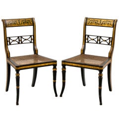 Englsih Pair Regency Side Chairs