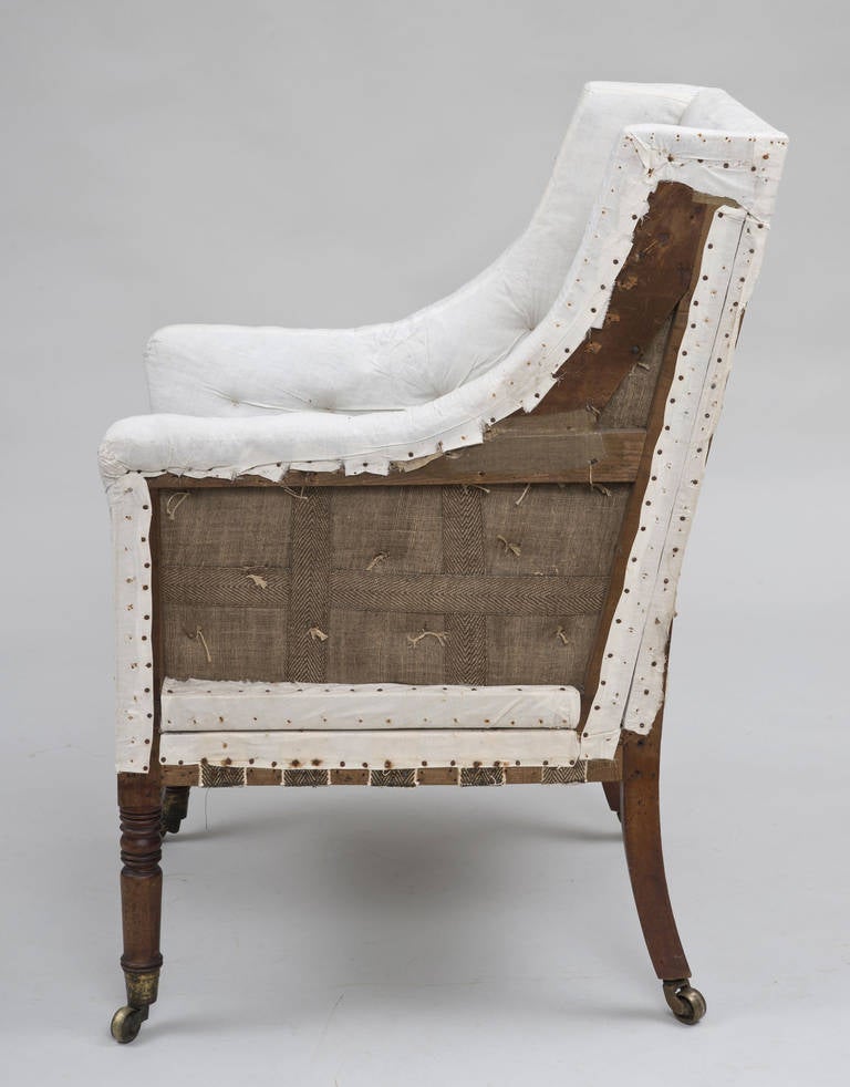 19th Century Regency Library Armchair, circa 1810