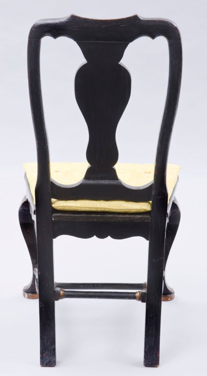 Italian Venetian Chinoiserie Side Chair For Sale