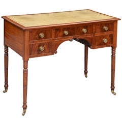 English Regency Mahogany Ladies Writing Desk