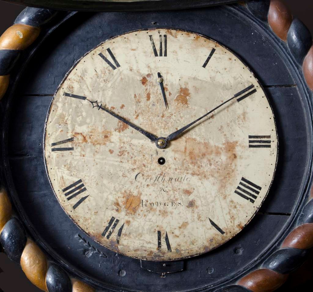 19th Century Irish Dial Wall Clock