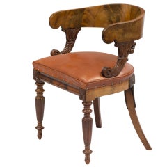 Antique English William IV Desk Chair