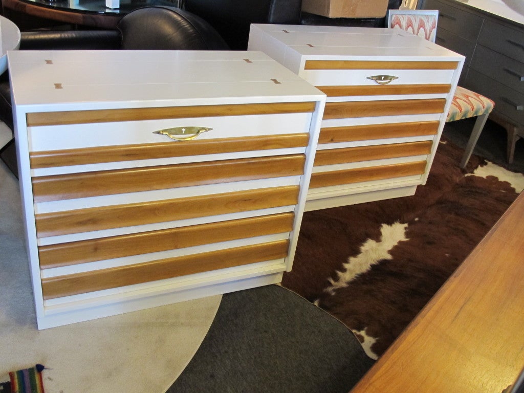Pair of American of Martinsville Chest of  Drawers 3