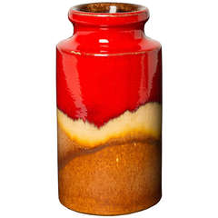 Scheurich West German Pottery Vase Scheurich West German Pottery Vase