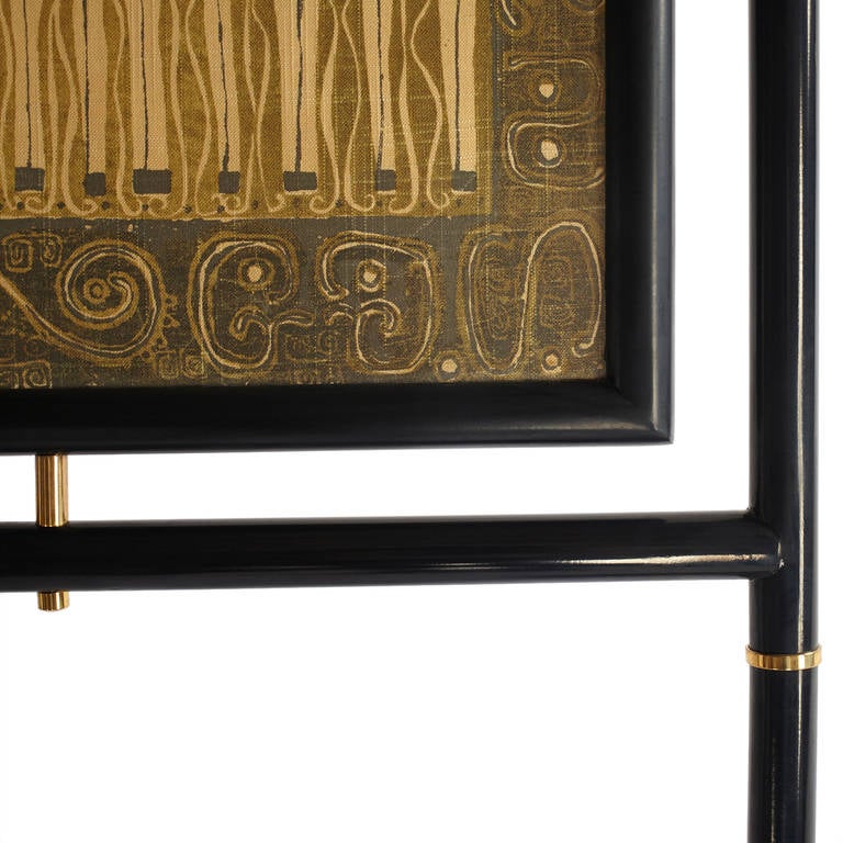 American Handmade Wooden Partitions Inspired by Chinoiserie Folding Screens For Sale