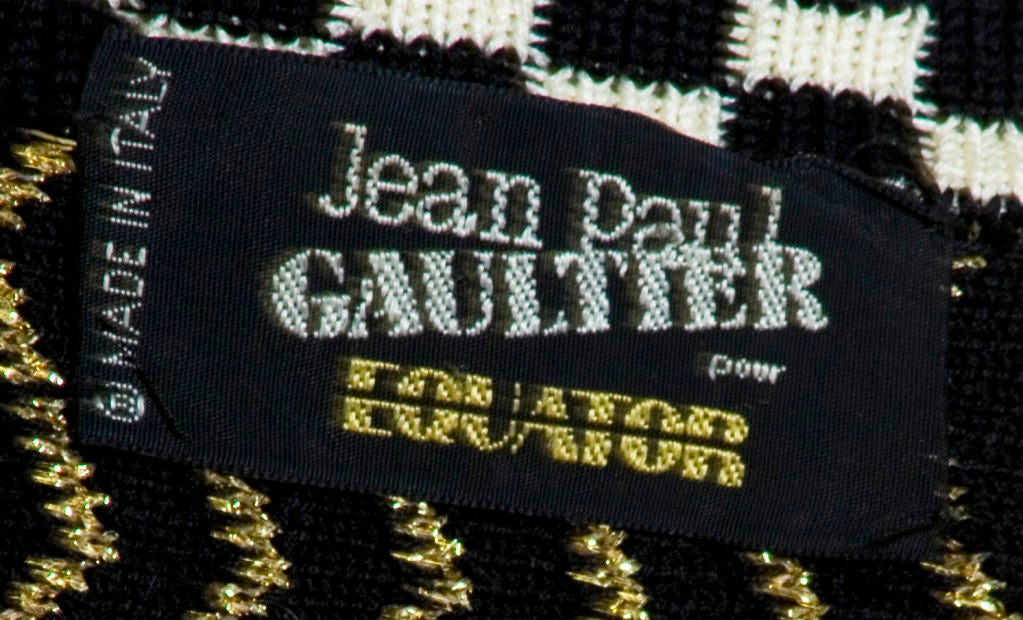 Jean Paul Gaultier for Equator Vest and Hat Set For Sale 6
