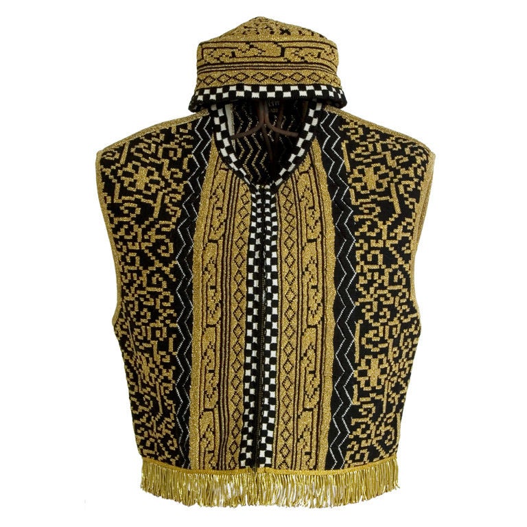 Jean Paul Gaultier for Equator Vest and Hat Set For Sale
