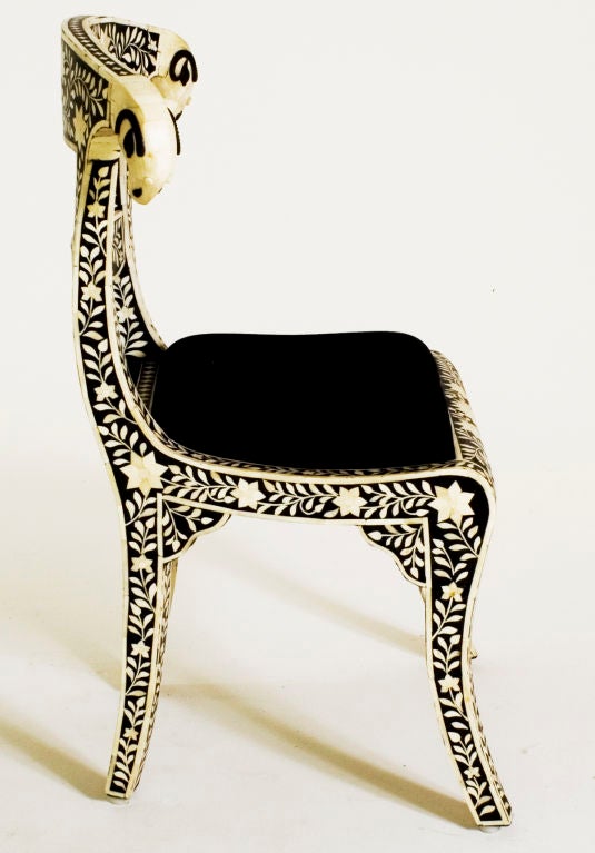 bone inlay chairs